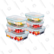 Masions 12-Piece Glass Food Storage | $29 | MorningSave